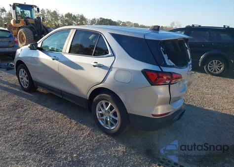 2022 Chevrolet Equinox Fwd Lt из США, поврежденный, VIN 3GNAXKEV5NL253607